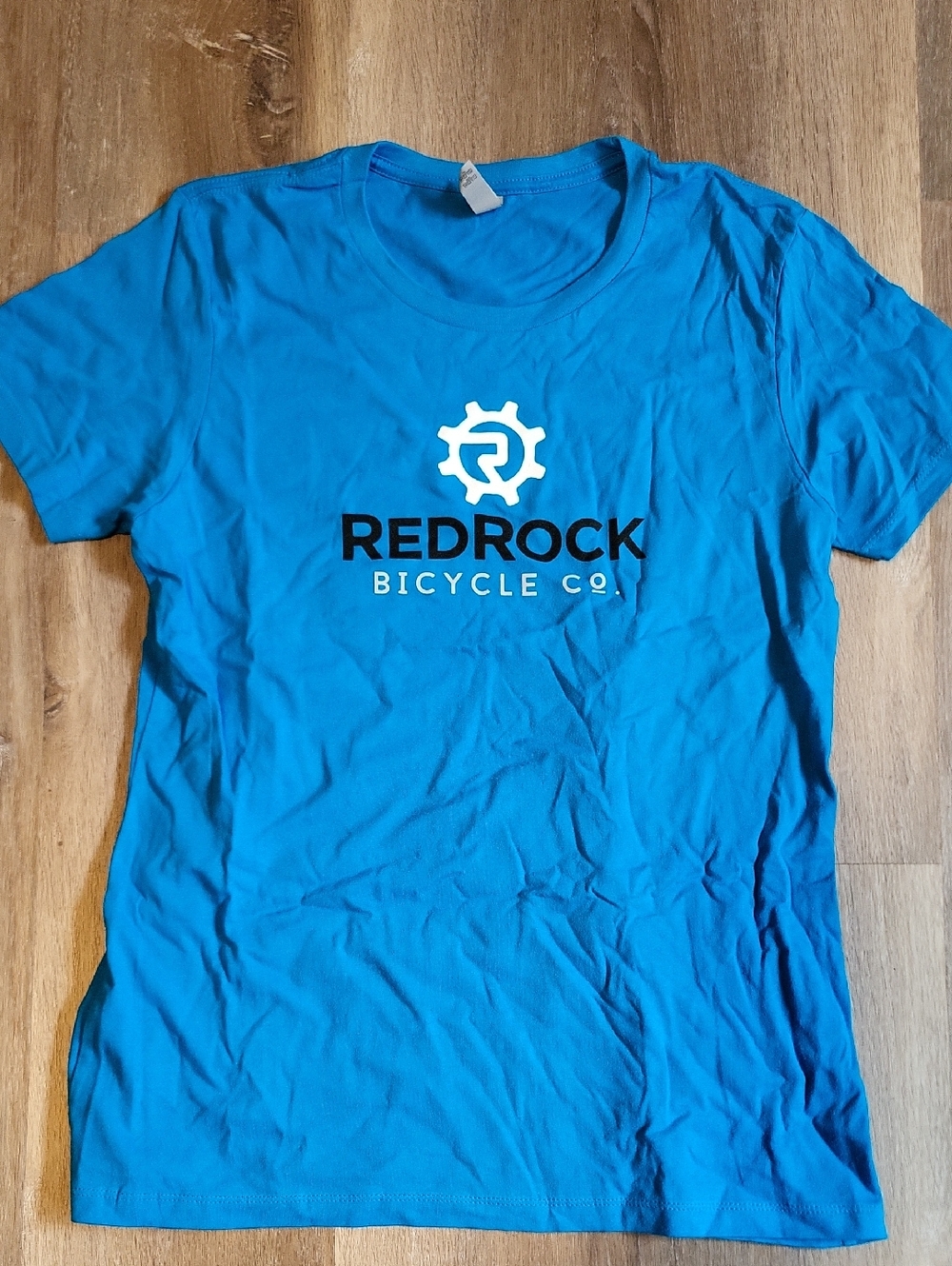 RedRock Bicycle Co. Logo Tee - Bright Blue